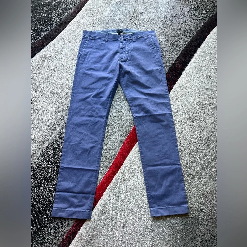 J.Crew Dusty Blue Slim Fit Chino Pants